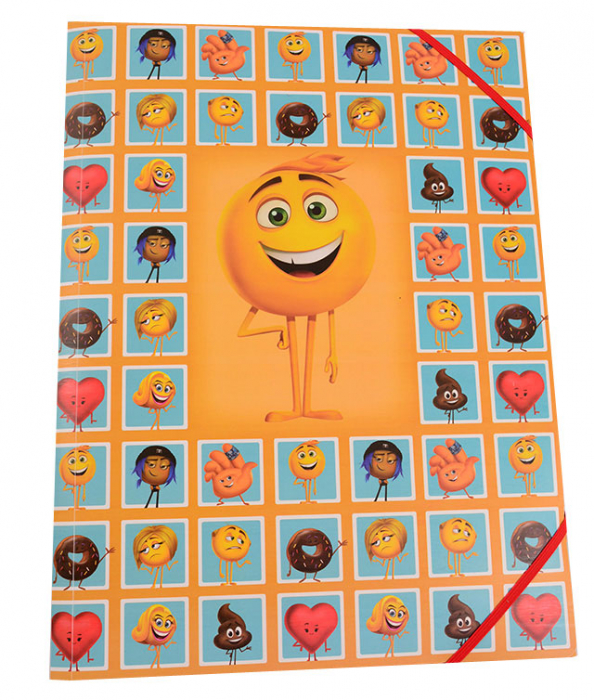 MAPA PLASTIC CU ELASTIC EMOJI PIGNA [1]