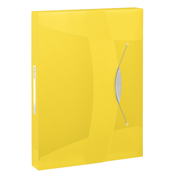 MAPA PLASTIC CU ELASTIC GALBENA JUMBO VIVIDA ESSELTE [1]