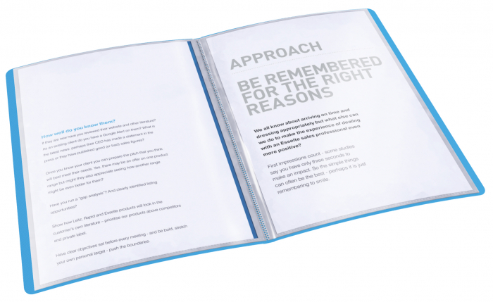 MAPA PREZENTARE 20 FOLII ALBASTRA VIVIDA ESSELTE [2]