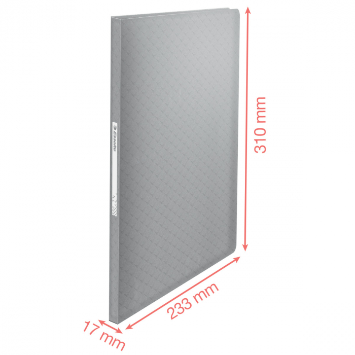 MAPA PREZENTARE 40 FOLII COPERTA FLEXIBILA ALBASTRA COLOUR'BREEZE ESSELTE [5]