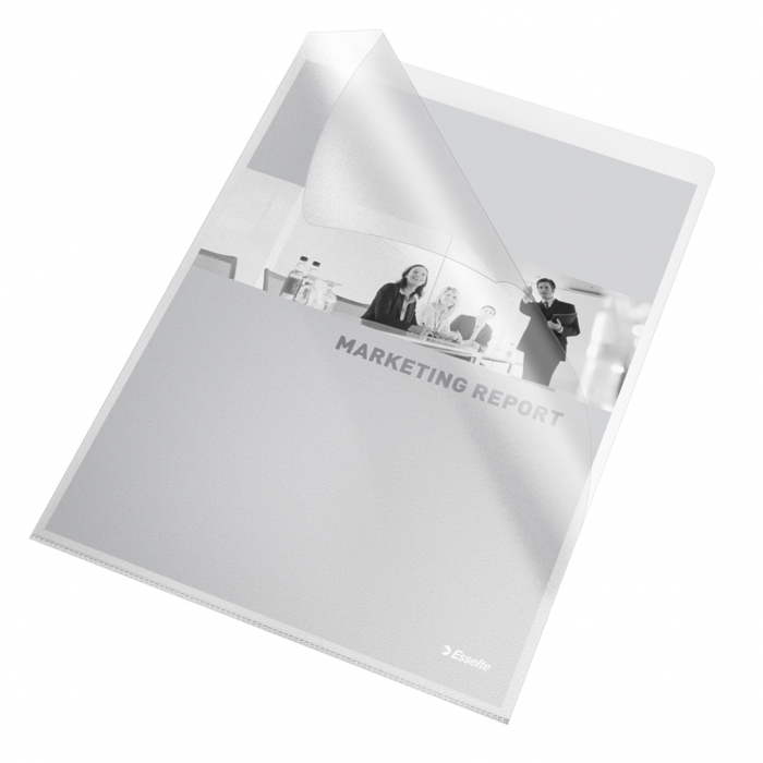 MAPA PROTECTIE A4 TIP L 80 MICRONI 100/TOP (BUCATA) ESSELTE [3]