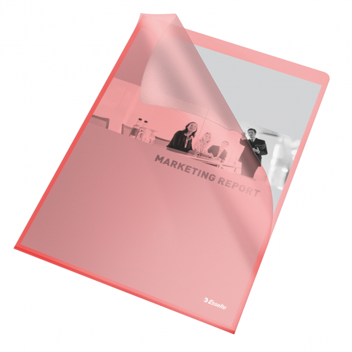 MAPA PROTECTIE A4 TIP L ROSIE 105 MICRONI 25/SET ESSELTE [1]