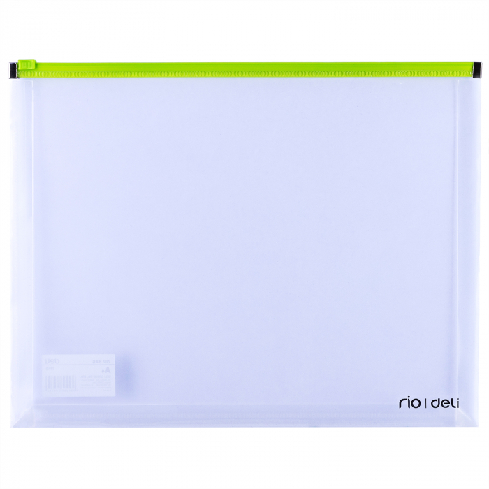 MAPA PROTECTIE ZIP A4 CU BURDUF DELI [3]