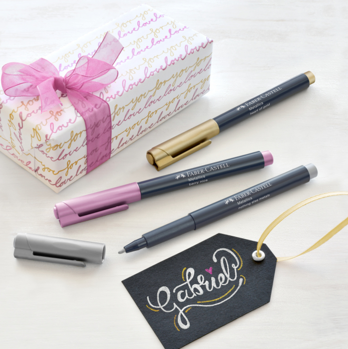 MARKER METALLICS SET 6 BUC FABER-CASTELL [3]