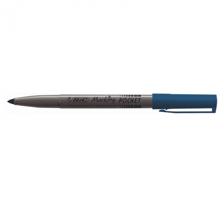 MARKER PERMANENT ALBASTRU 1.0MM 1445 BIC [2]