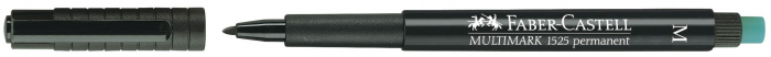 MARKER PERMANENT NEGRU M MULTIMARK FABER-CASTELL [3]