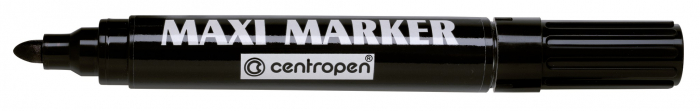 MARKER PERMANENT NEGRU MAXI 2-4MM 8936 CENTROPEN [1]
