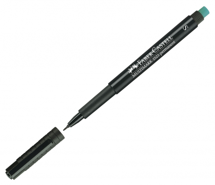MARKER PERMANENT NEGRU S MULTIMARK FABER-CASTELL [2]