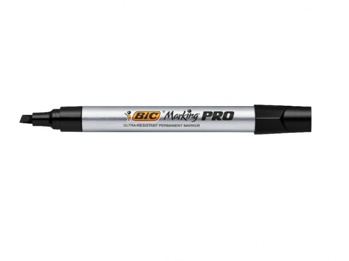 MARKER PERMANENT NEGRU VARF ROTUND PRO INDUSTRIAL BIC [2]