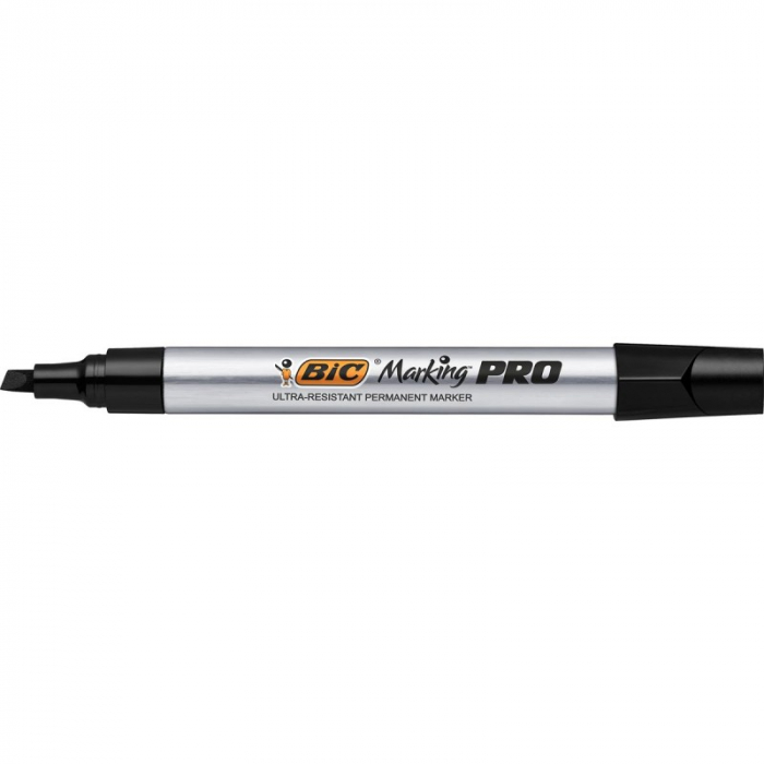 MARKER PERMANENT NEGRU VARF TESIT PRO INDUSTRIAL BIC [2]