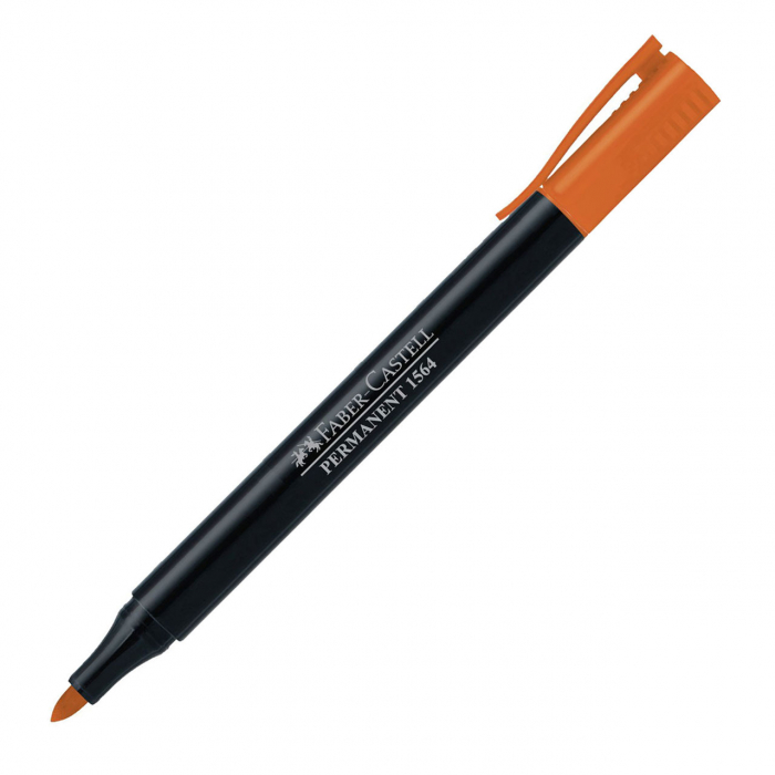 MARKER PERMANENT PORTOCALIU SLIM 1564 FABER-CASTELL [1]