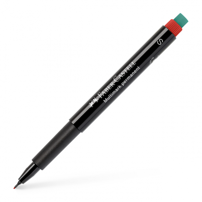 MARKER PERMANENT ROSU S MULTIMARK FABER-CASTELL [1]