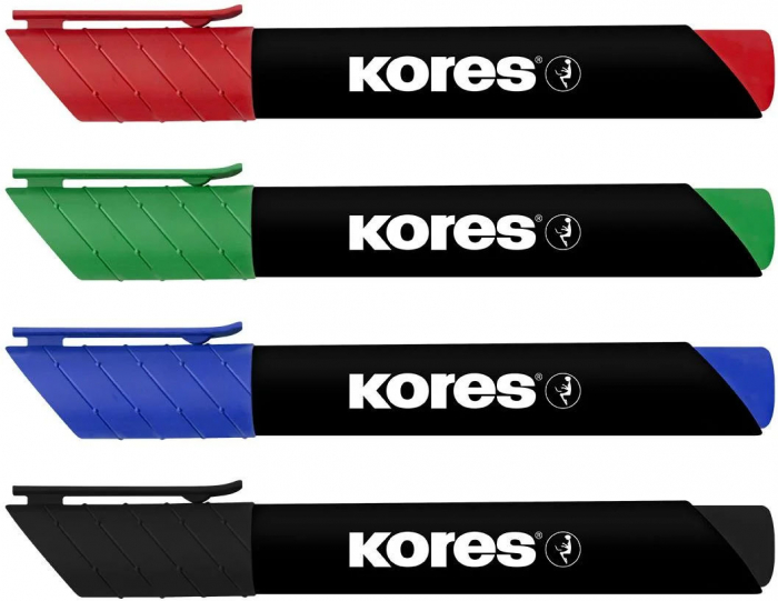 MARKER PERMANENT SET 4 3MM ECO KORES [2]
