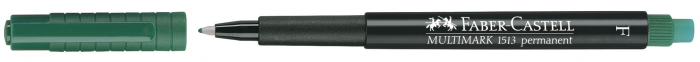 MARKER PERMANENT VERDE F MULTIMARK FABER-CASTELL [3]