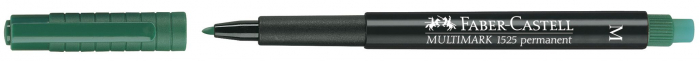 MARKER PERMANENT VERDE M MULTIMARK FABER-CASTELL [3]