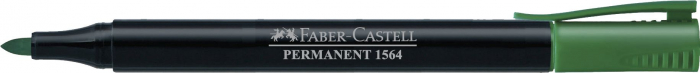 MARKER PERMANENT VERDE SLIM 1564 FABER-CASTELL [2]