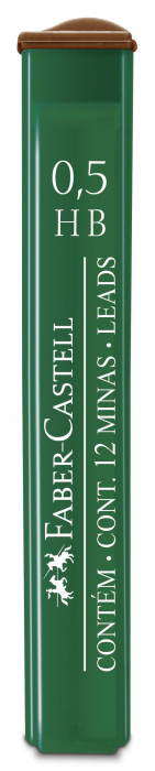 MINA CREION 0.5MM HB POLYMER FABER-CASTELL [1]
