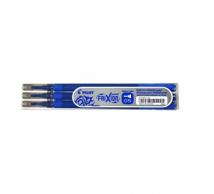 MINA ROLLER 0.5 MM BLEU POINT 3/SET FRIXION PILOT [2]