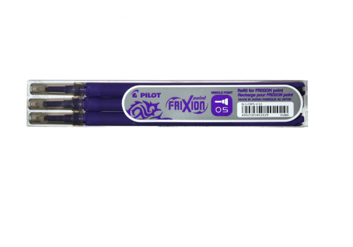 MINA ROLLER 0.5MM VIOLET POINT 3/SET FRIXION PILOT [2]