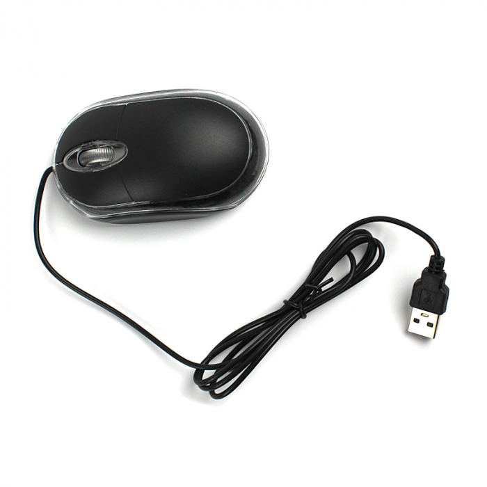 Mouse optic negru USB [3]