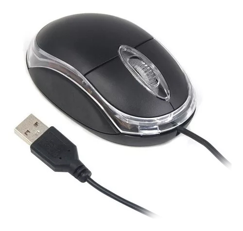 Mouse optic negru USB [4]