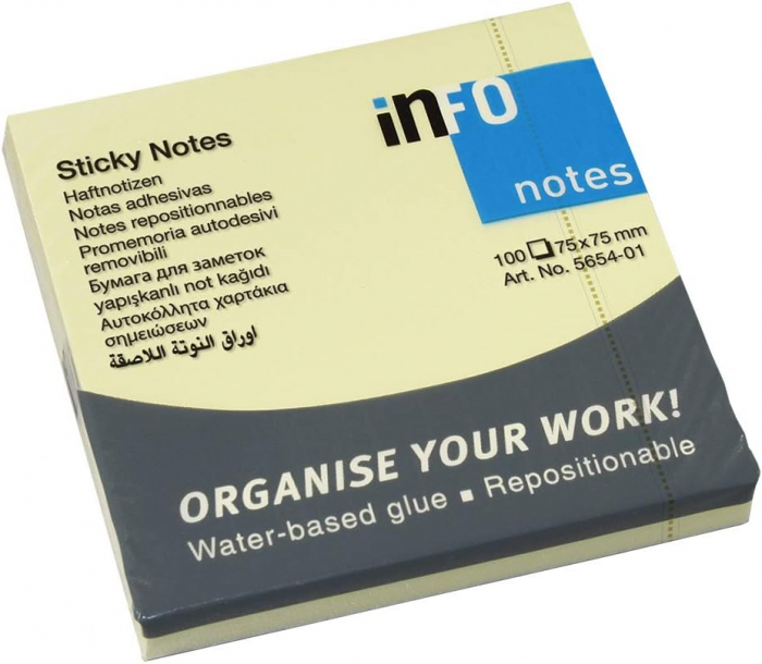 NOTES ADEZIV 75*75MM 100 FILE INFO NOTES [1]