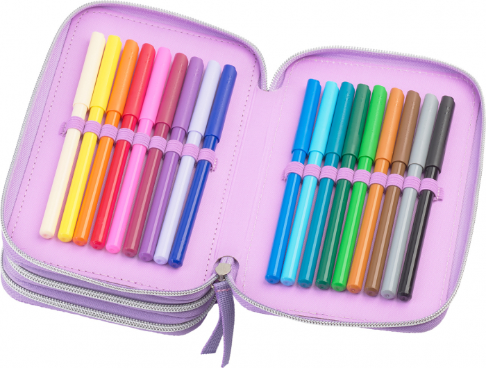 PENAR ECHIPAT 44 PIESE 3 FERMOARE UNICORN FABER-CASTELL [4]