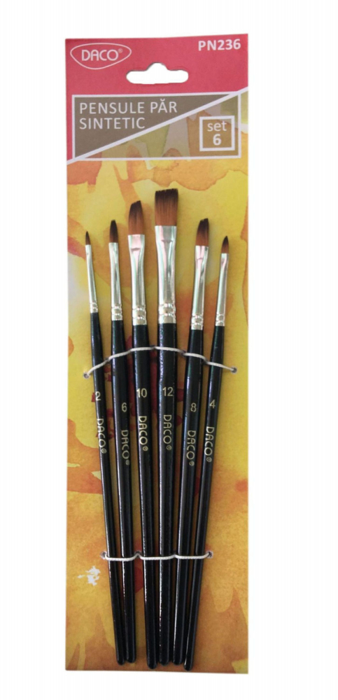 PENSULE SET 6 PAR SINTETIC OBLIC DACO PN236 [1]