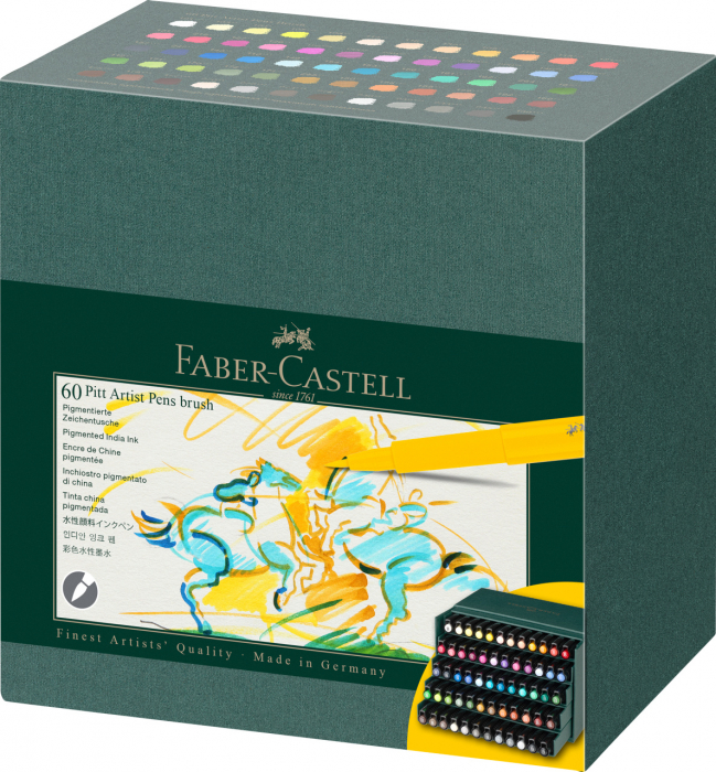 PITT ARTIST PEN CUTIE STUDIO 60 BUC 2024 FABER-CASTELL [1]