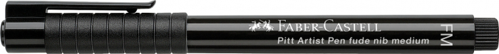 PITT ARTIST PEN FUDE FM NEGRU FABER-CASTELL [4]
