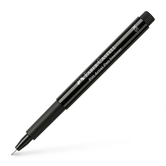 PITT ARTIST PEN XS NEGRU FABER-CASTELL [1]