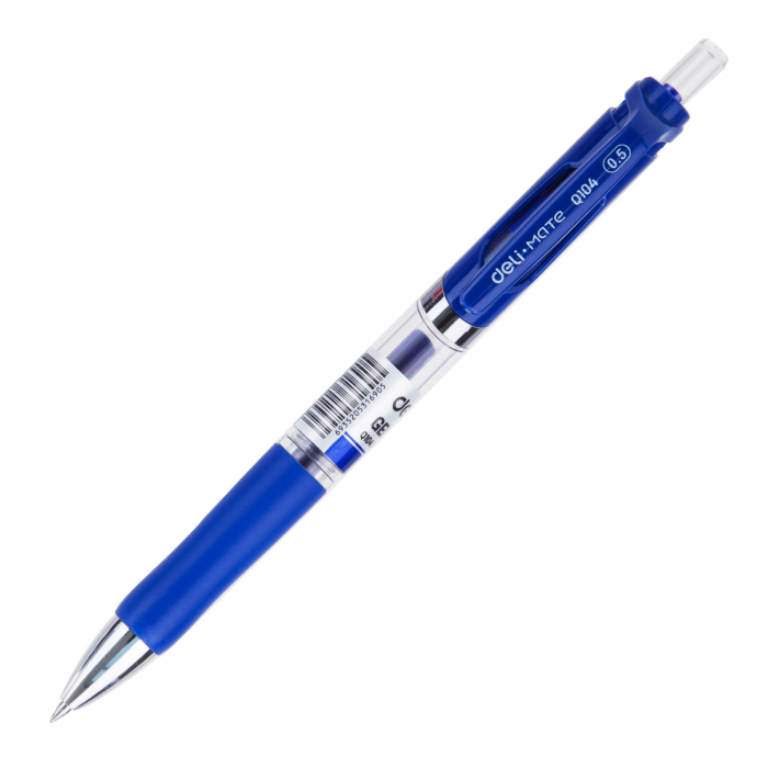 PIX CU GEL CU MECANISM 0.5MM ALBASTRU MATE DELI [2]