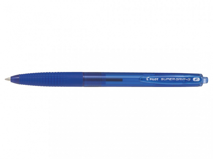 PIX CU MECANISM 0.7MM SUPERGRIP ALBASTRU PILOT [1]