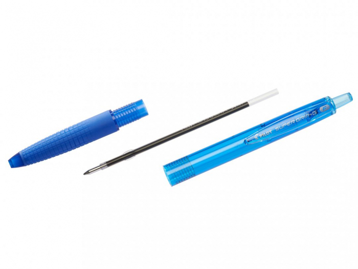 PIX CU MECANISM 0.7MM SUPERGRIP ALBASTRU PILOT [3]