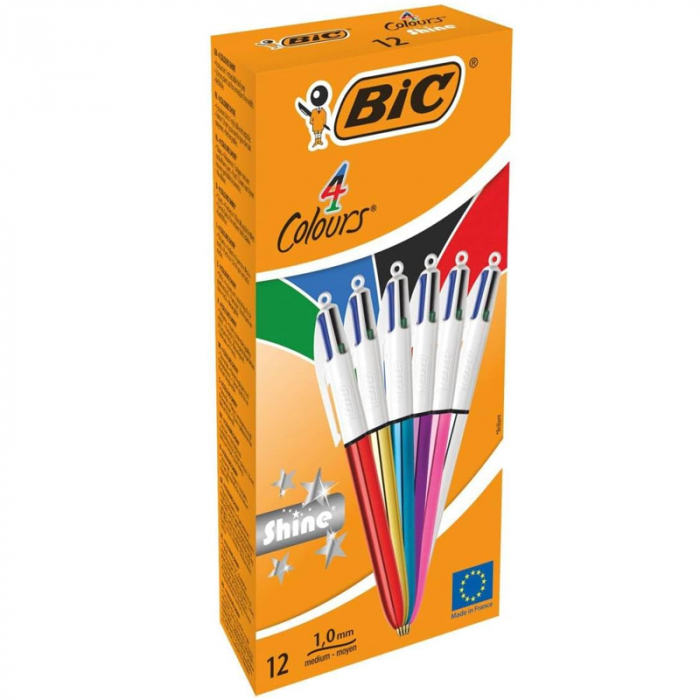 PIX CU MECANISM 4 CULORI SHINE BIC [1]