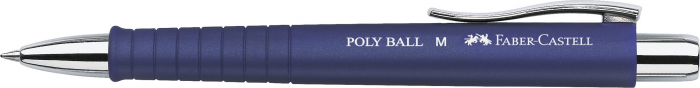 PIX CU MECANISM SI GRIP ALBASTRU POLY BALL FABER-CASTELL [2]