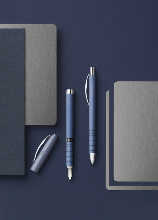 PIX ESSENTIO ALUMINIUM ALBASTRU FABER-CASTELL [3]