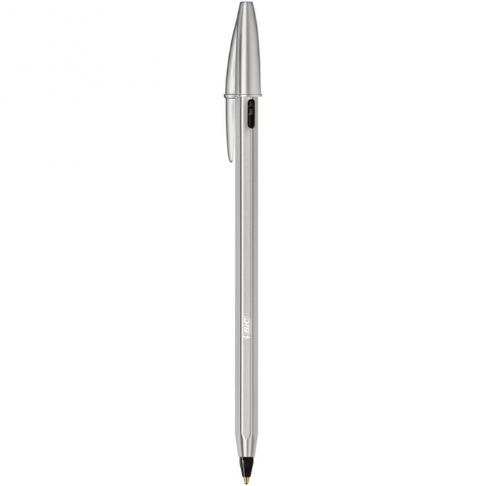 PIX METALIC CU MECANISM NEGRU + 2 REZERVE BIC [4]