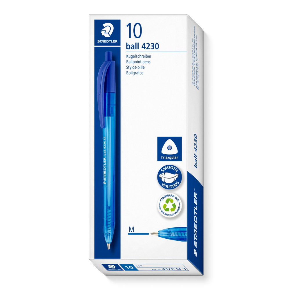 PIX STICK UNICA FOLOSINTA STAEDTLER , CU MECANISM, VARF MEDIU ALBASTRU [3]