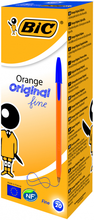 PIX UNICA FOLOSINTA ALBASTRU 20/CUT ORANGE BIC [1]