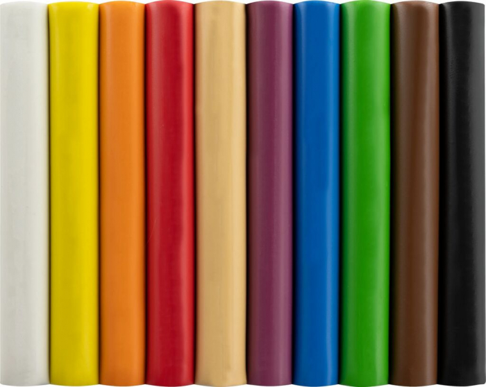 PLASTILINA 10 CULORI 185G EBERHARD FABER [2]