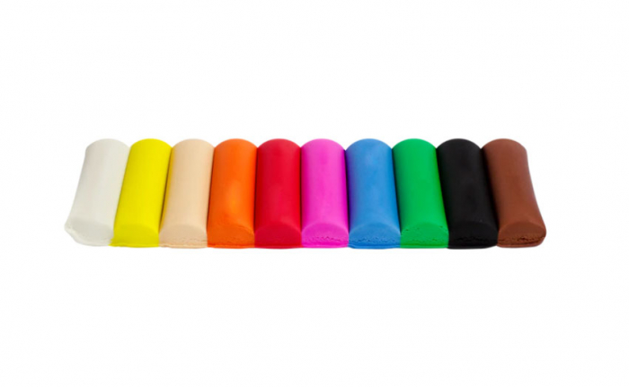 PLASTILINA 10 CULORI 200G KORES [2]