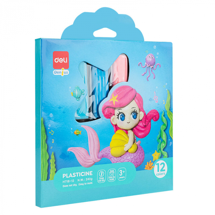 PLASTILINA 12 CULORI 240G CUTIE CARTON DELI [1]