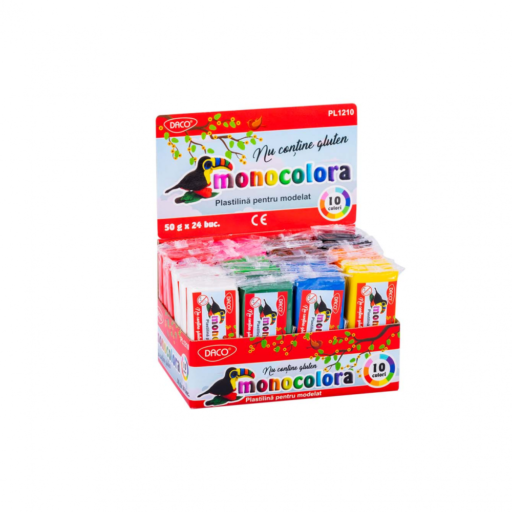PLASTILINA 50G MONOCOLORA DACO PL1210 [1]