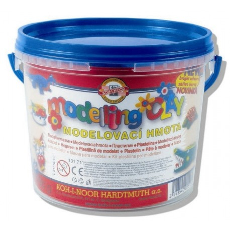 PLASTILINA 8 CULORI GALETUSA 700G KOH-I-NOOR [1]