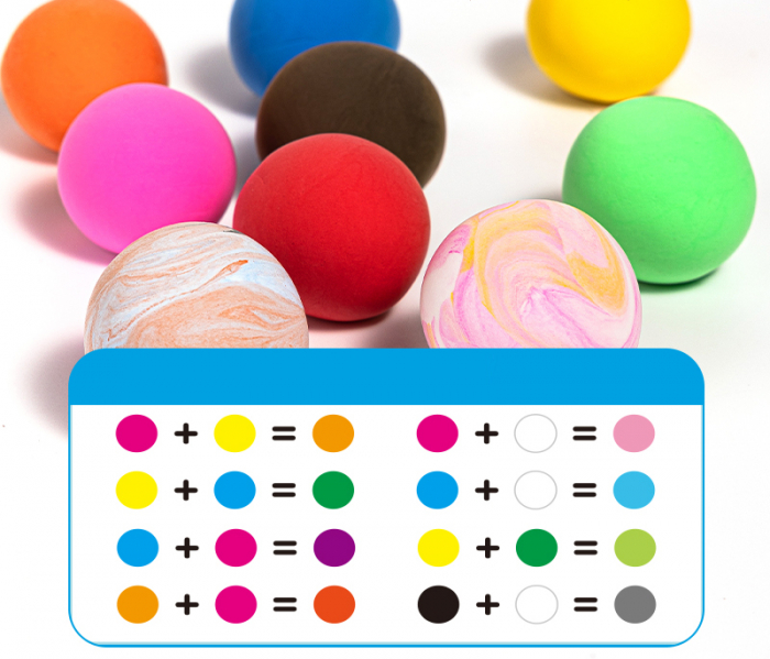 PLASTILINA SOFT CLAY 24 CULORI 144G DELI [2]