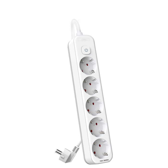 PRELUNGITOR 3M 5 PRIZE PROTECTIE COPII + INTRERUPATOR DELI [1]