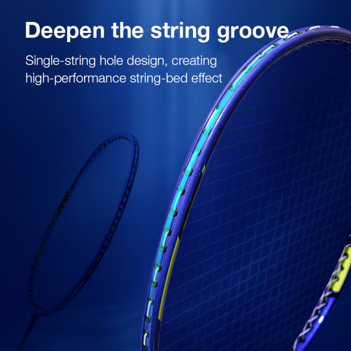 RACHETA BADMINTON DIN FIBRA DE STICLA 68MM DELI [5]