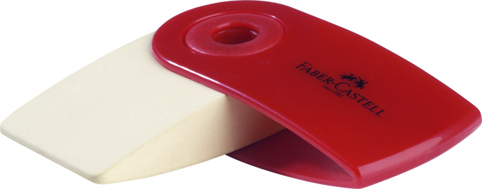 RADIERA CREION SLEEVE MINI ROSIE/ALBASTRA FABER-CASTELL [1]