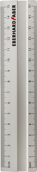 RIGLA ALUMINIU 15 CM EBERHARD FABER [2]